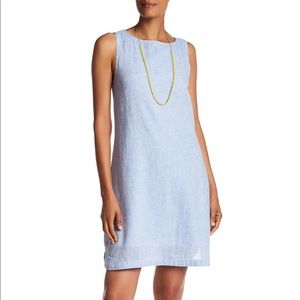 Linen cotton blend dress | beach lunch lounge